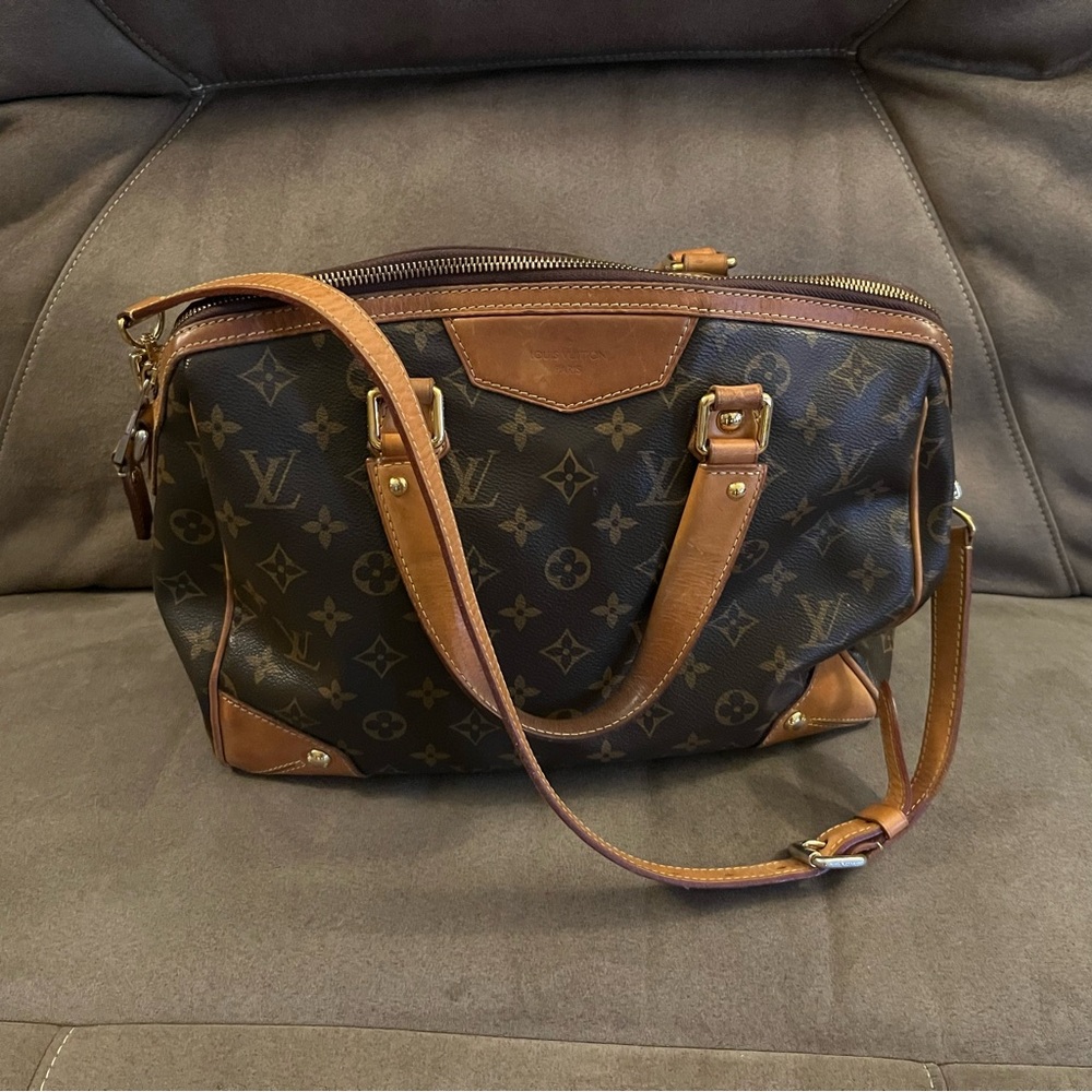 Louis Vuitton Brown Monogram Shoulder Bag